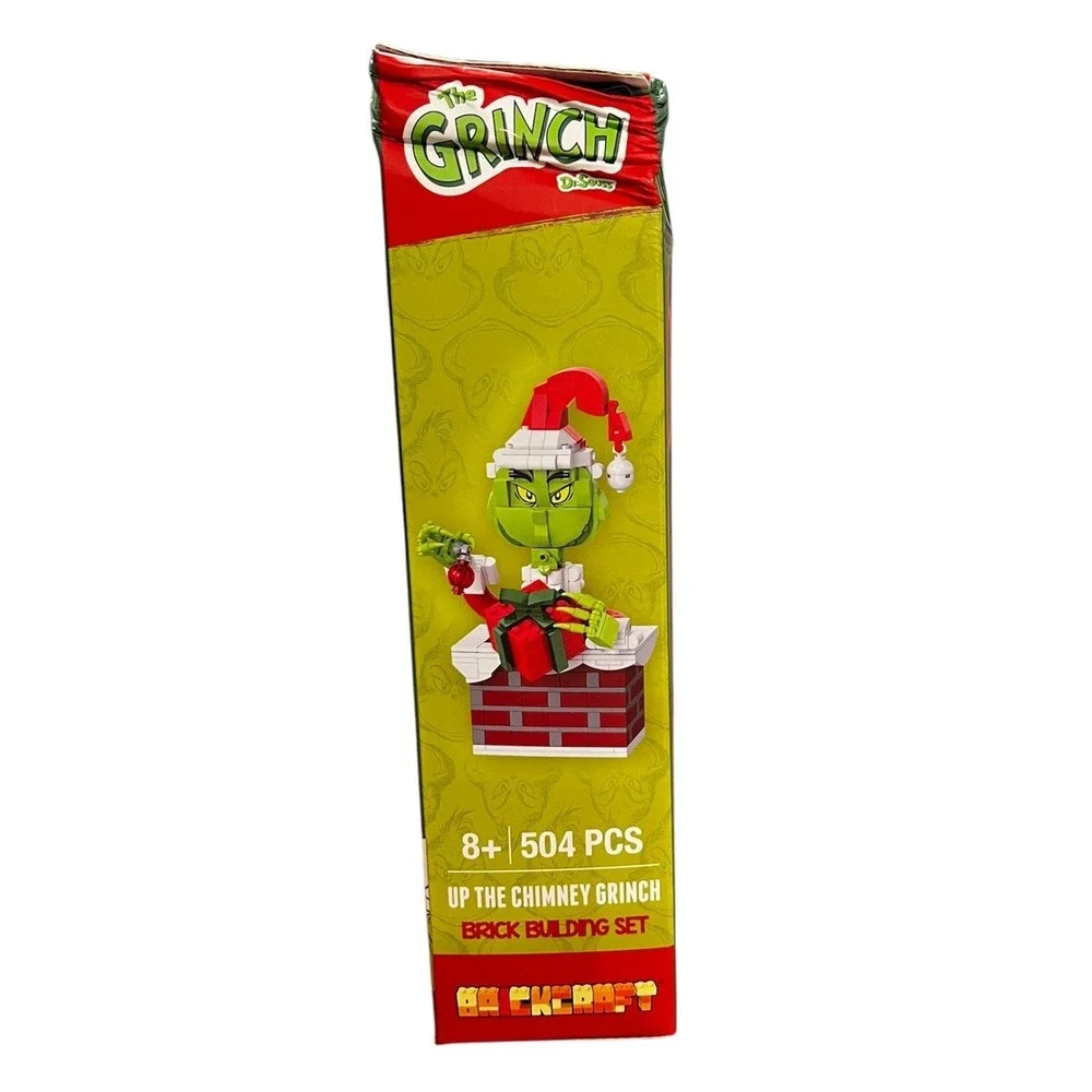 The Chimney Grinch‎ Building Kit (504-Plastic Pcs Set) LIMITED EDITION CHRISTMAS